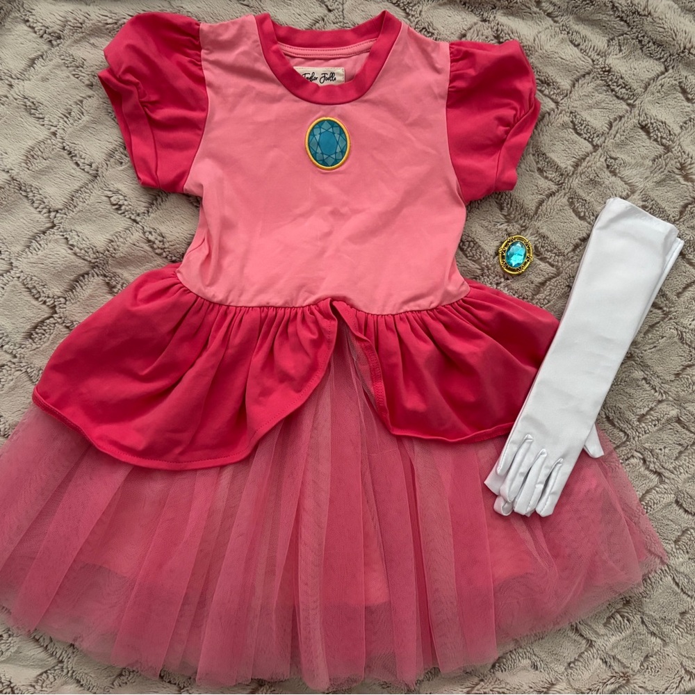 Taylor Joelle Princess Peach Dress